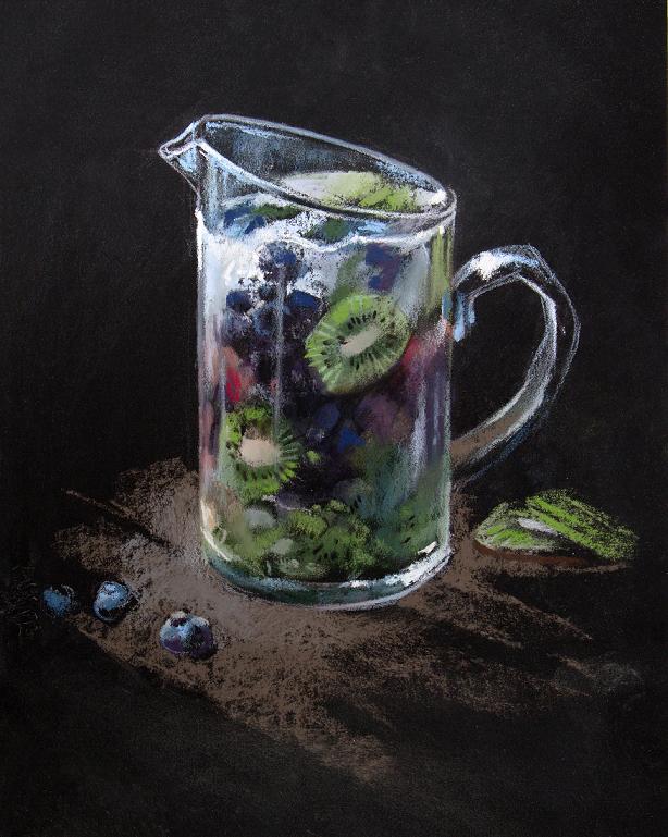 Зарисовки на черном фоне. Пастельная живопись - Та_0.jpg